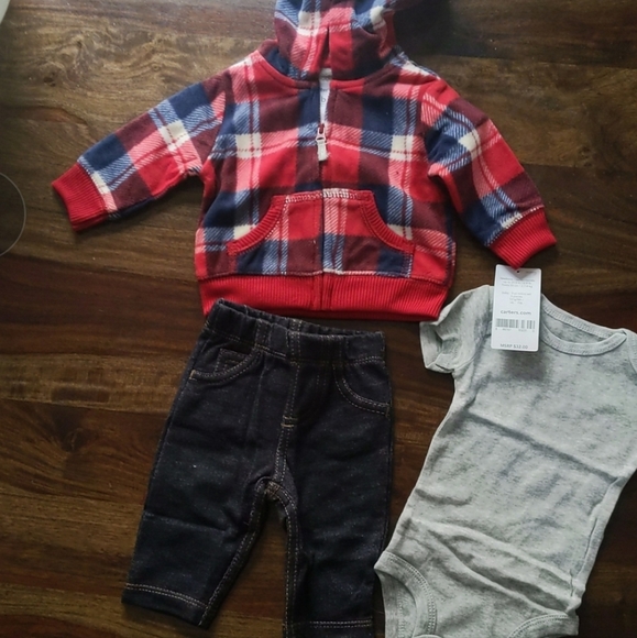 Carter's 3 pc outfit NWT 24 months - Picture 4 of 5
